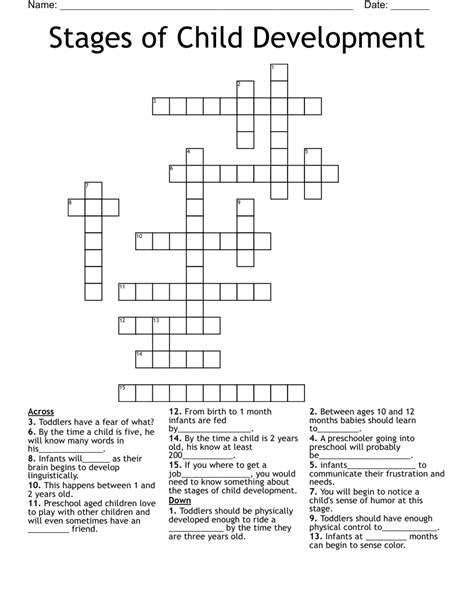 in the early stages of development crossword|More.